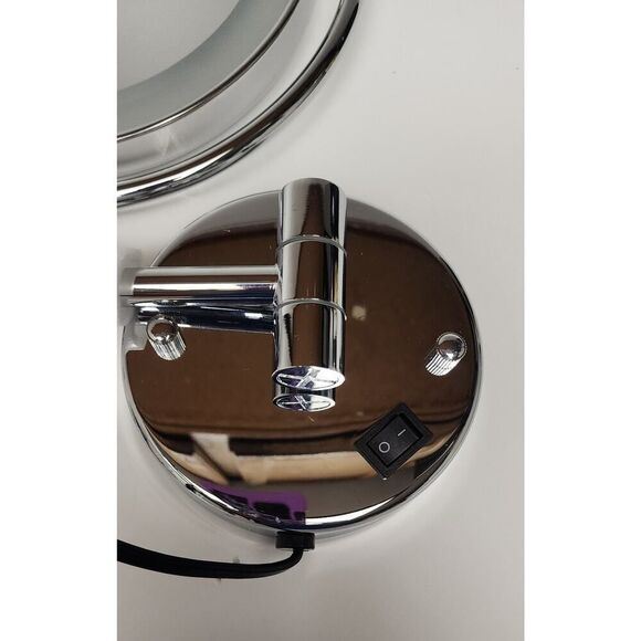 Cleaning and Bright Wall mounting Mirror Touch Screen 5X Amplifier arms Extended - Picture 8 of 11